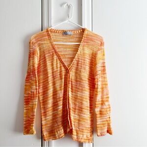 Vintage Missoni Sunset Knit Cardigan Top